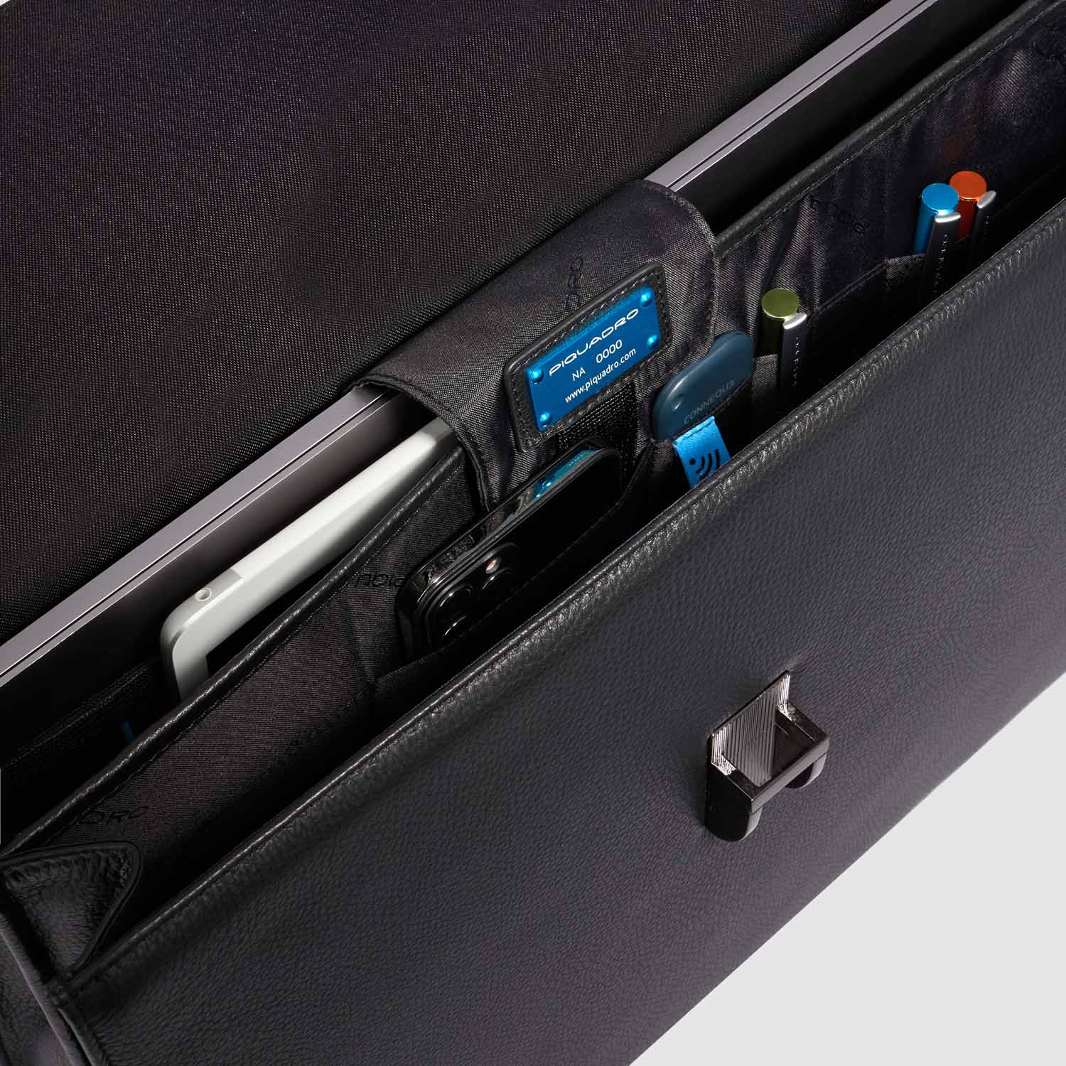 Piquadro Modus Special Aktentasche mit 14" Laptop-Fach und iPad®-Fach Schwarz