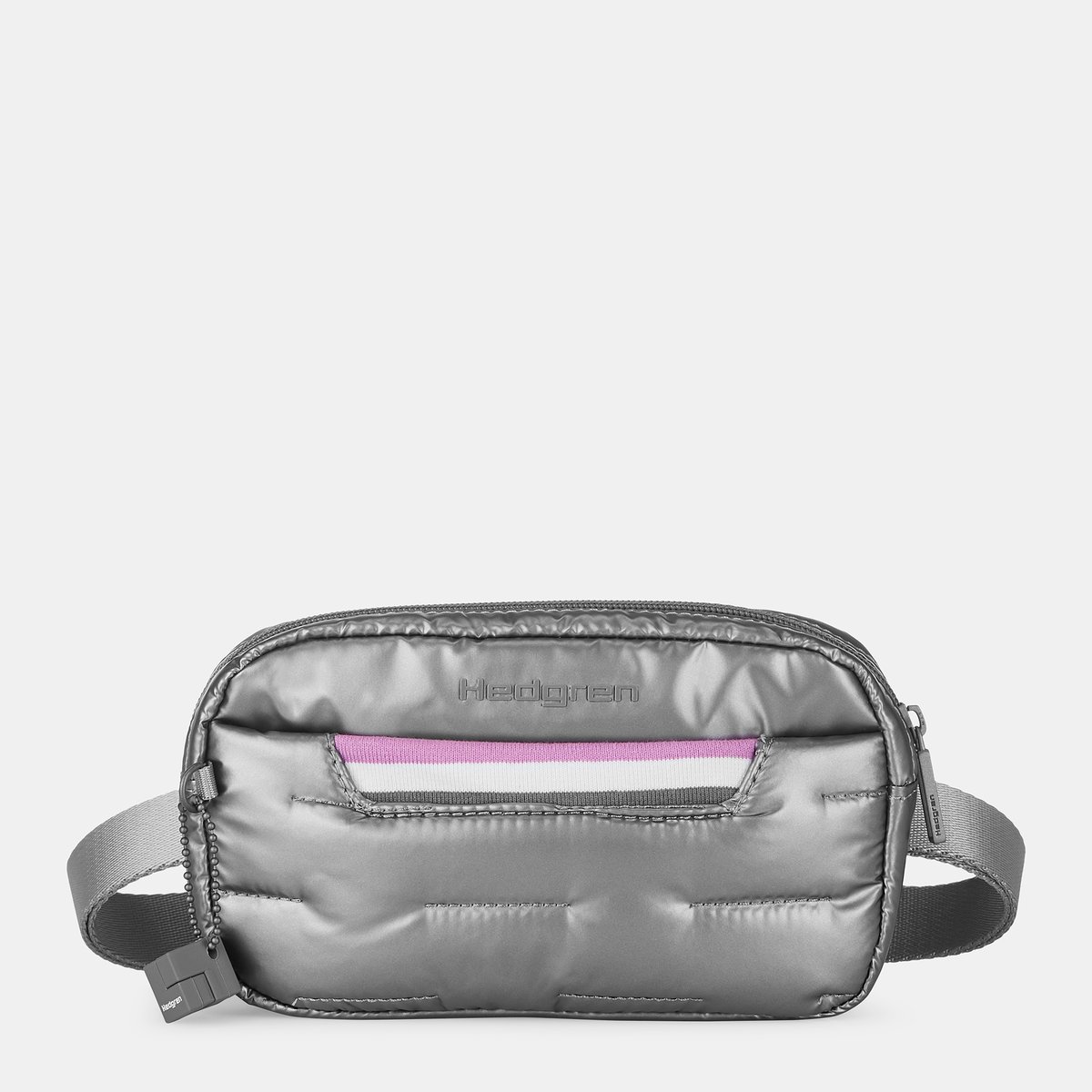 Hedgren Cocoon SNUG Bauchtasche/Schultertasche Silvery