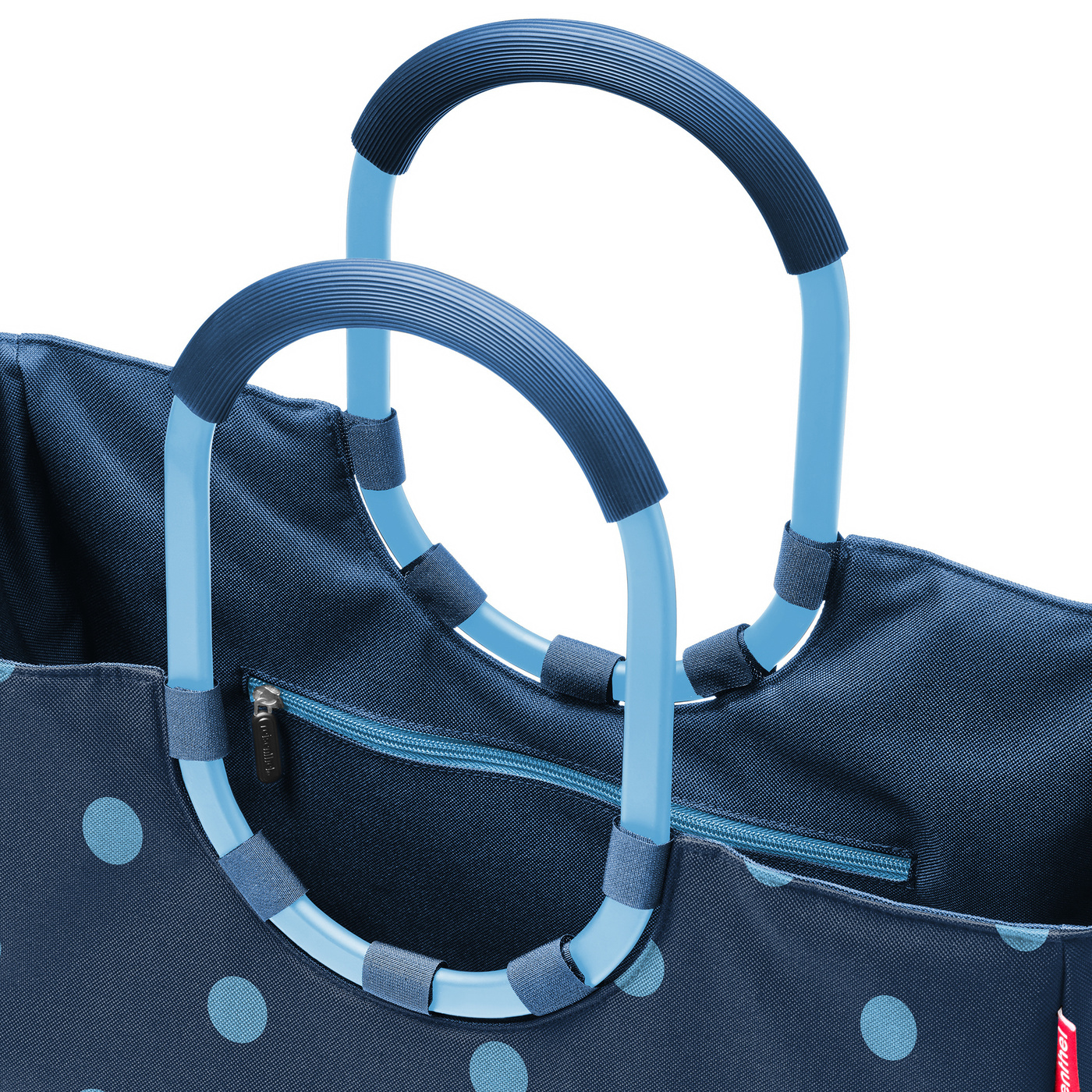 Reisenthel Shopping loopshopper L frame mixed dots blue