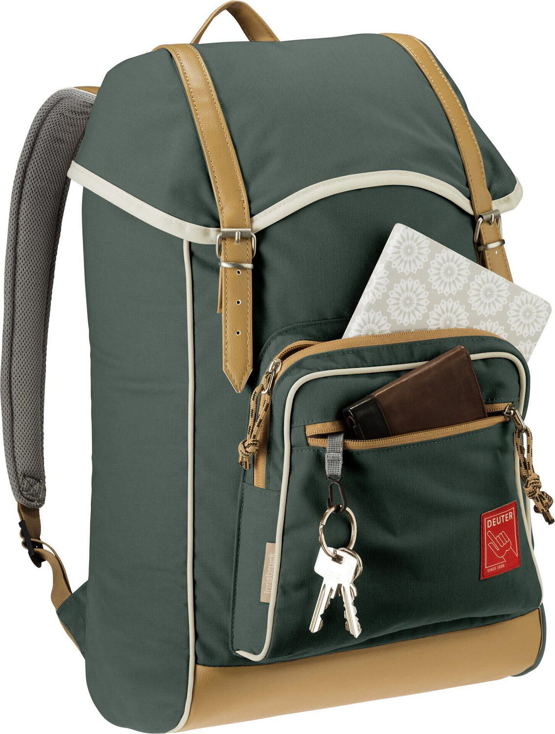 Deuter Innsbruck Lifestyle Rucksack ivy-caramel