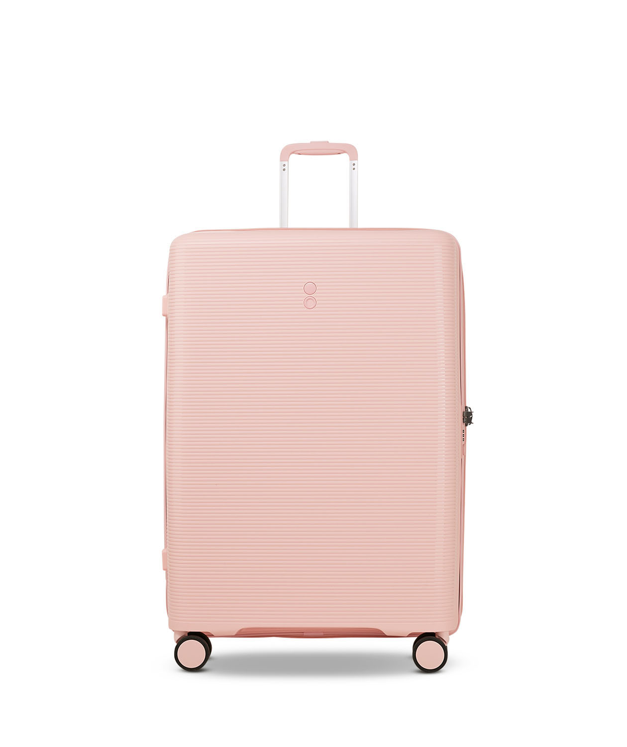 ECHOLAC Forza Koffer L 4-Rollen, erweiterbar Pink