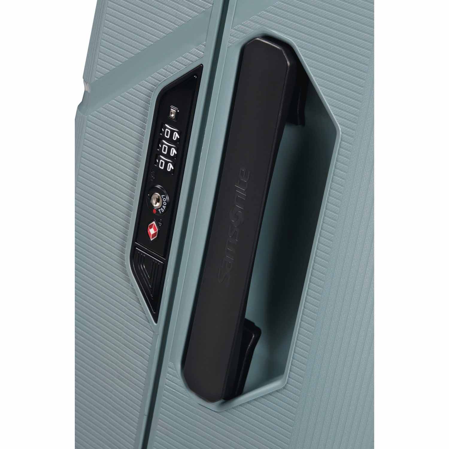 Samsonite Magnum ECO Trolley mit 4 Rollen 55cm Ice Blue