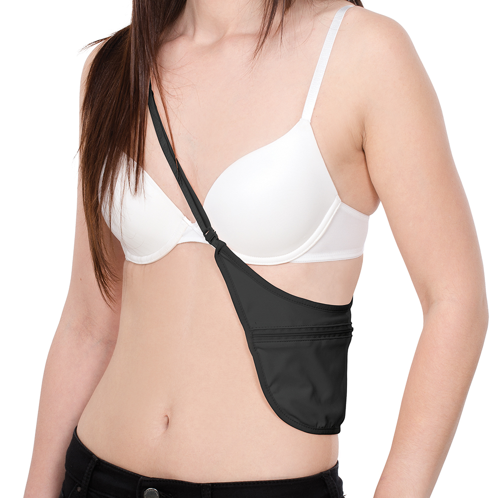 pacsafe Coversafe S80 Versteckter Brustbeutel Black pacsafe Coversafe S80 Versteckter Brustbeutel Black