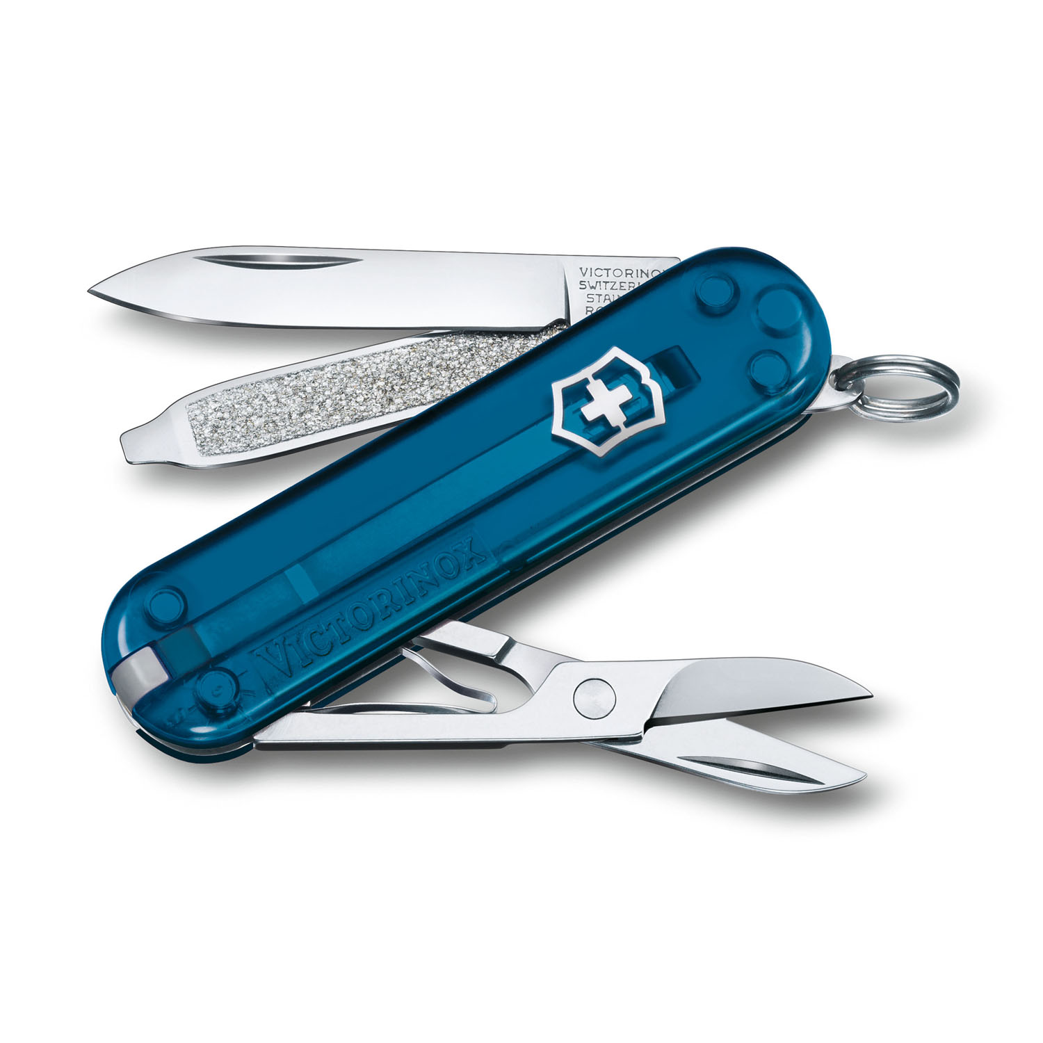 Victorinox Classic SD 7 Funktionen, kleines Taschenmesser Sky High