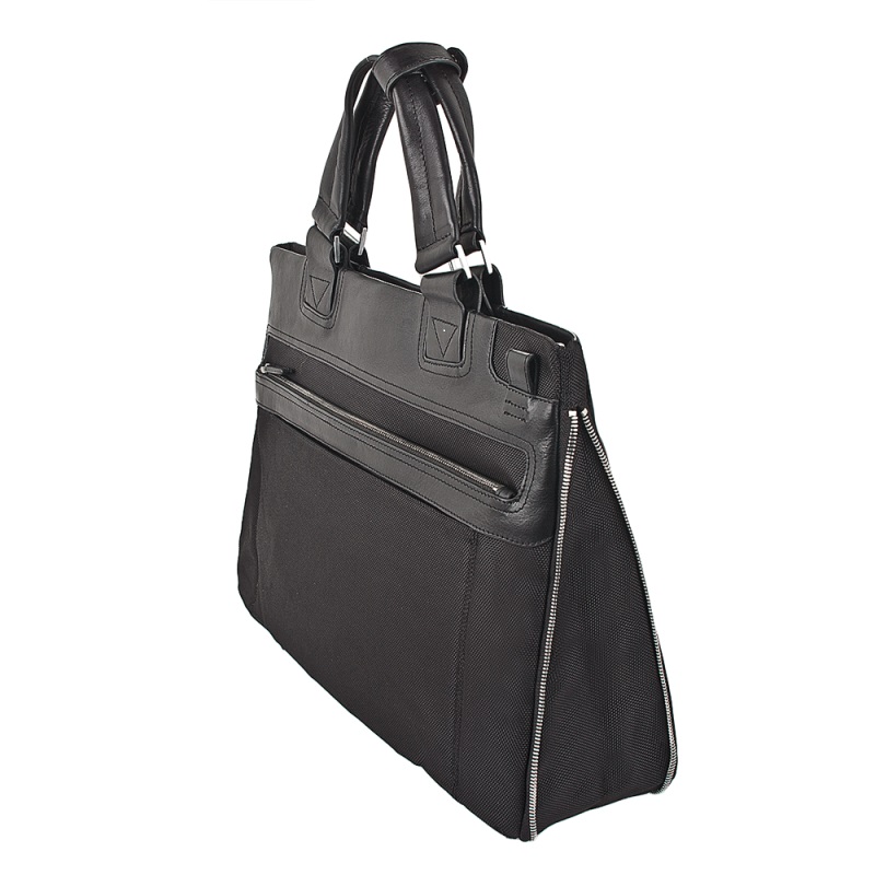 Piquadro Link Erweiterbare Laptoptasche schmal dark brown