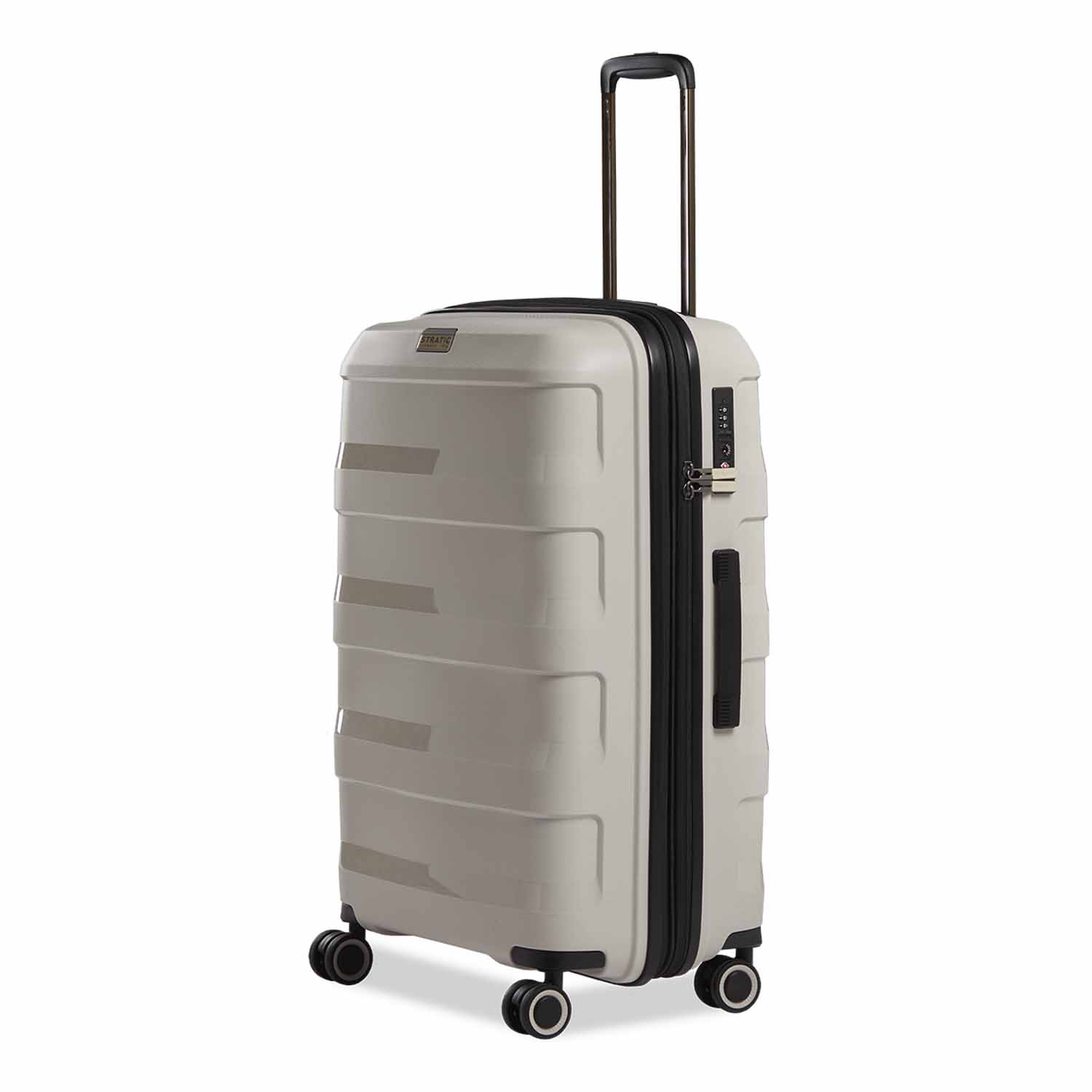 Stratic Straw + Hartschalen-Koffer M, erweiterbar beige Stratic Straw + Hartschalen-Koffer M, erweiterbar beige