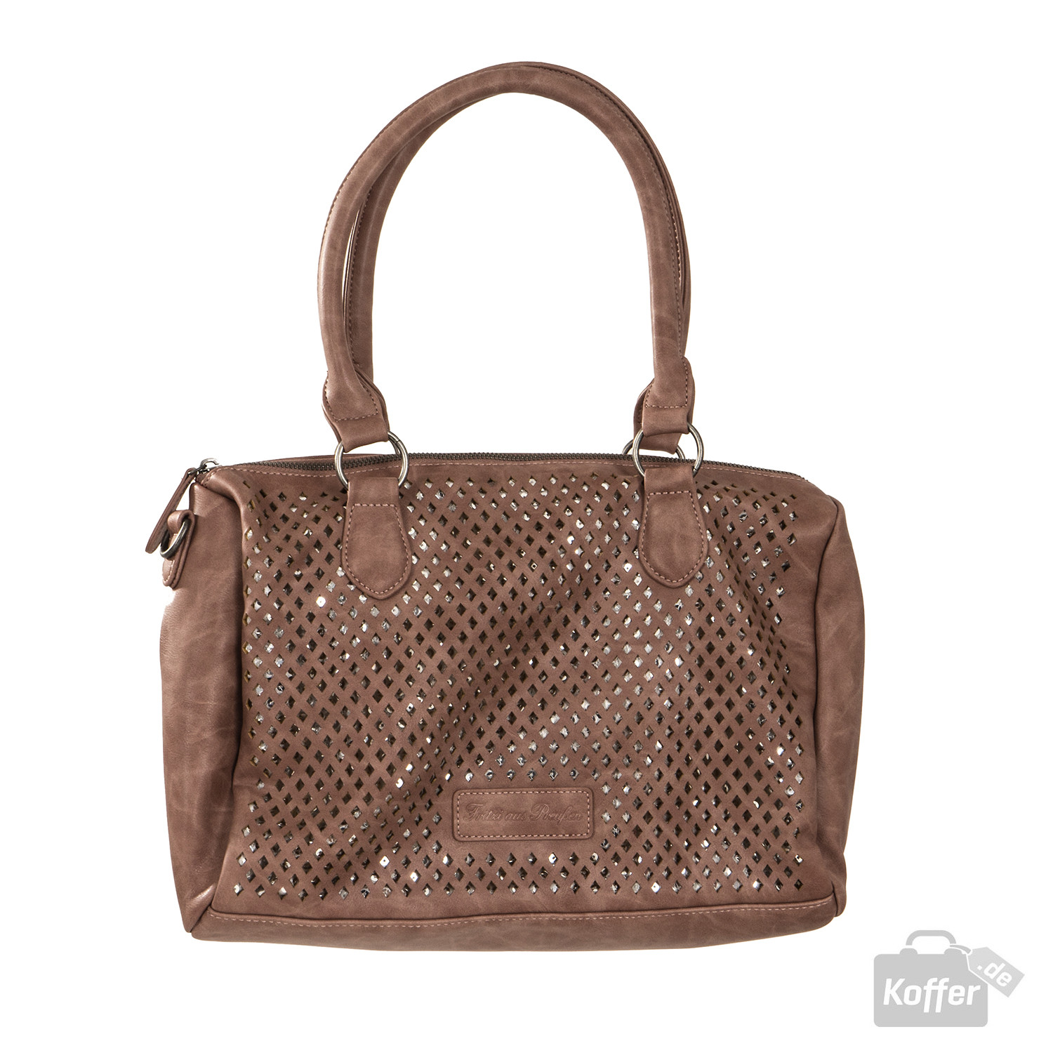 Fritzi aus Preußen Nubuk Herminia Handtasche rosewood