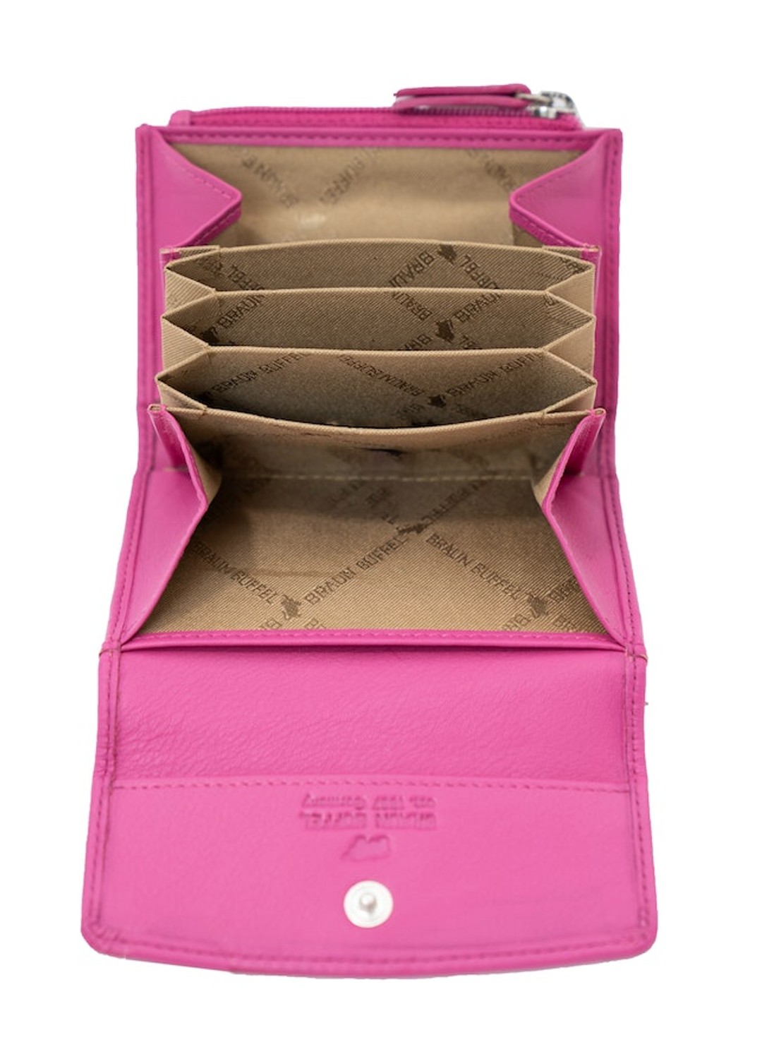 Braun Büffel JOY RFID Mini Geldbörse Slim 3CS pink Braun Büffel JOY RFID Mini Geldbörse Slim 3CS pink