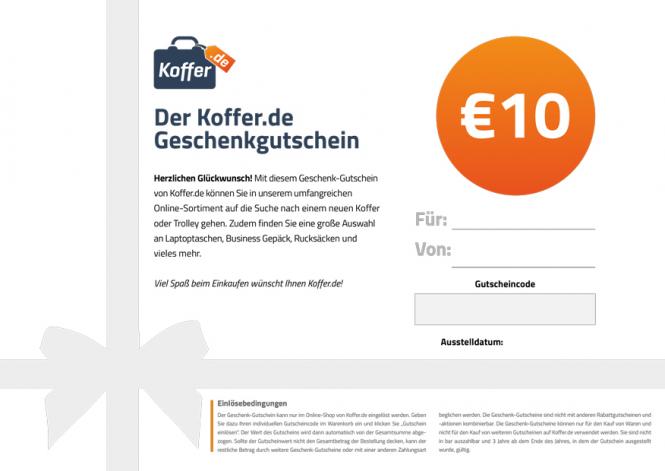 €10 Geschenkgutschein