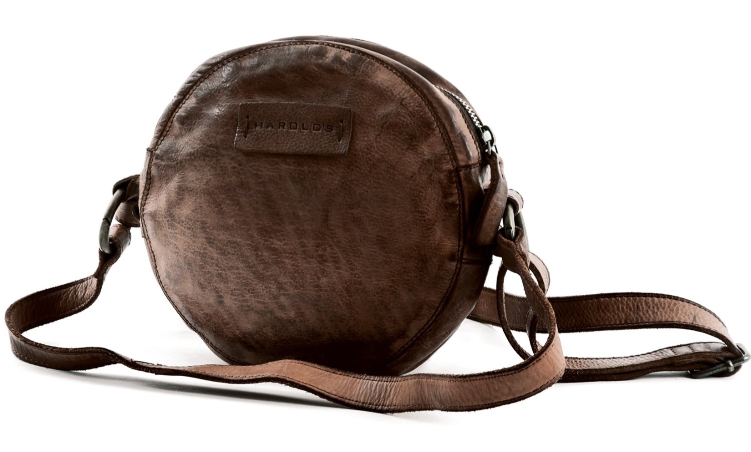 Harold's Submarine Umhängetasche Circle Braun