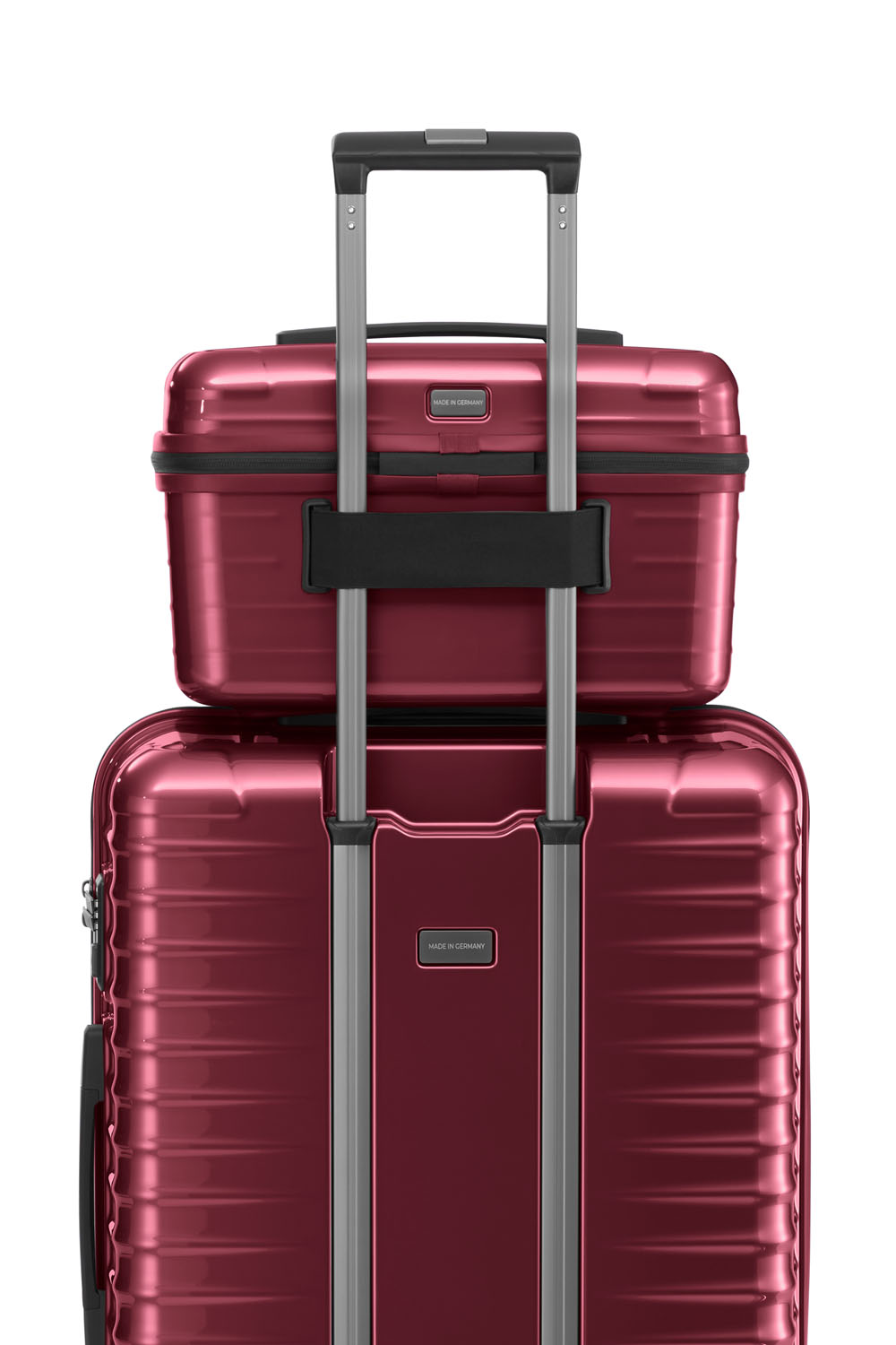 TITAN Litron Beautycase + Gratis Hotelgutschein Kirschrot