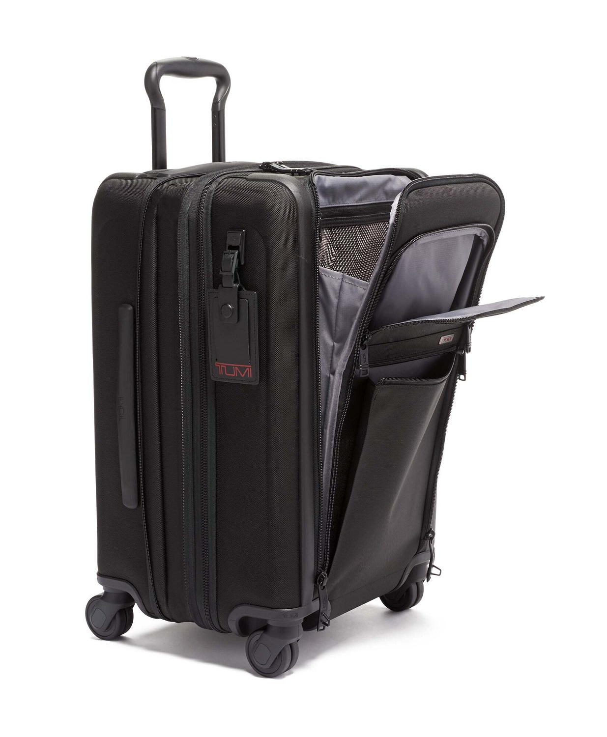 Tumi Alpha 3 Internationales Handgepäck auf 4 Rollen, erweiterbar + GRATIS HOTELGUTSCHEIN black