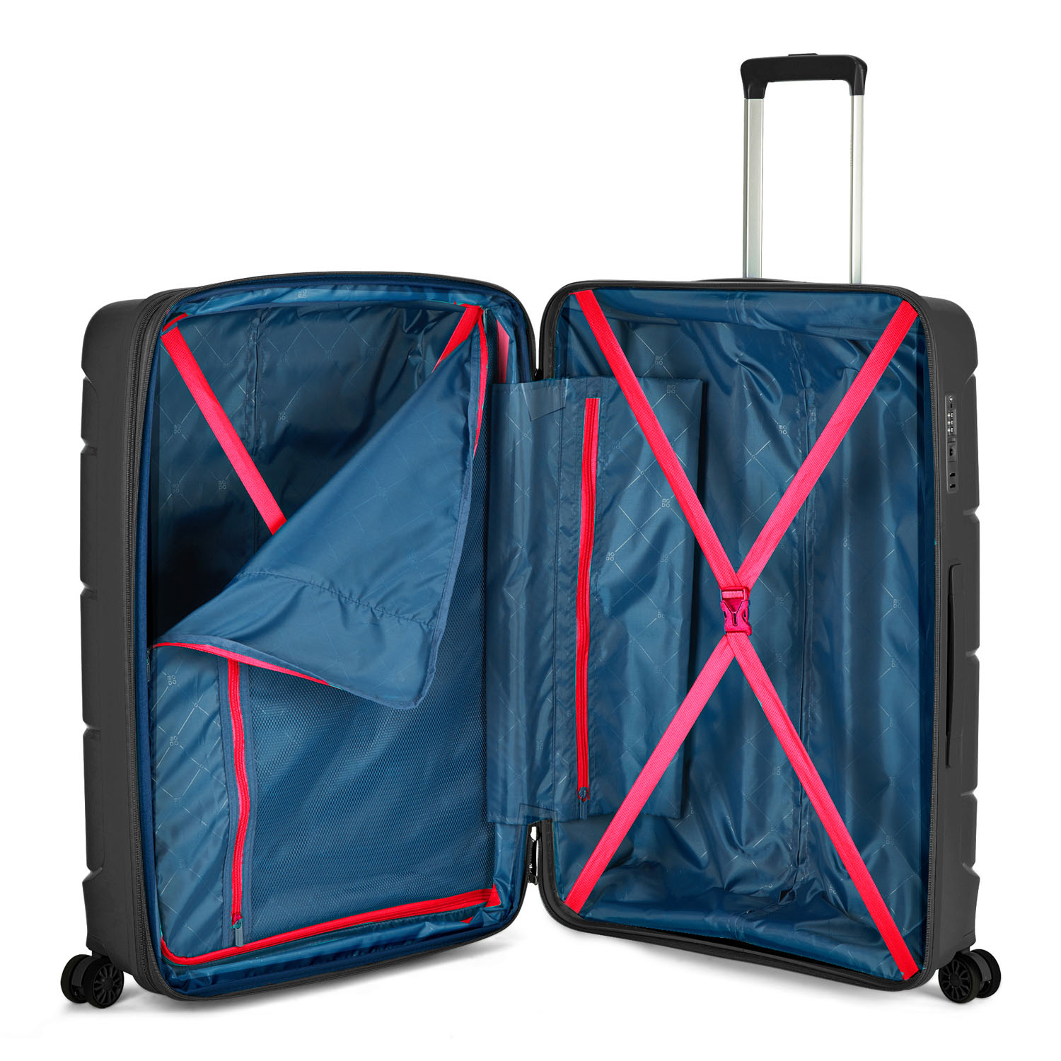 Roncato Starlight 3.0 Medium Spinner 4-Rollen 66cm Exp. Black