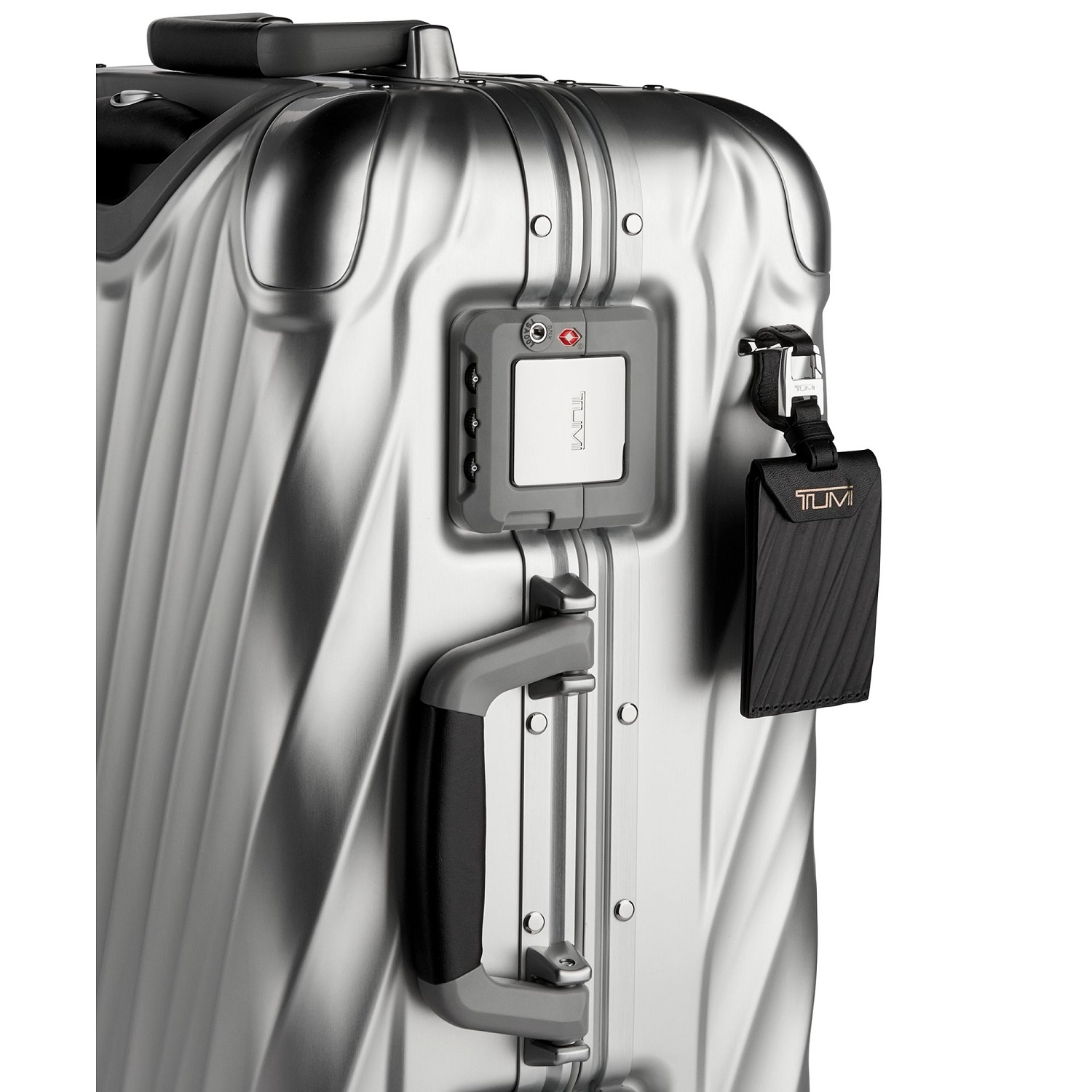 Tumi 19 Degree Aluminium Handgepäck Continental 56 cm + Gratis Hotelgutschein Silver