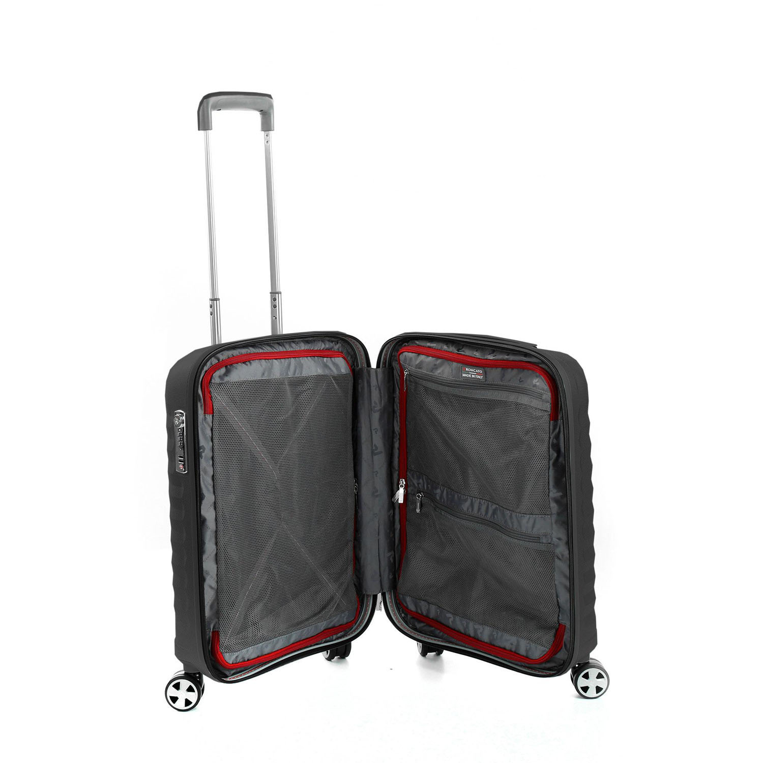 Roncato UNO ZSL PREMIUM 2.0 Trolley XS, 55cm Schwarz