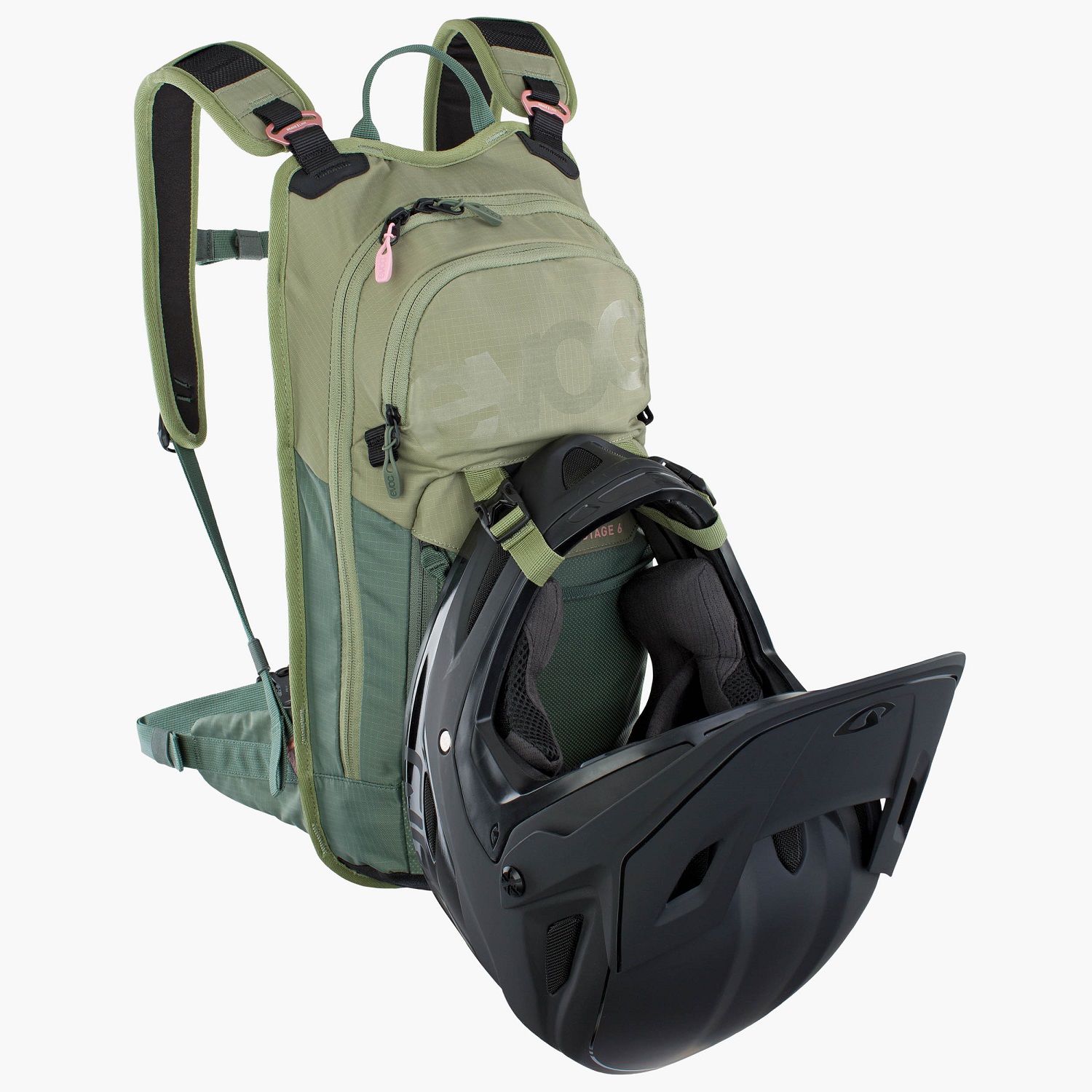 evoc Stage 6 Bike-Rucksack Light Olive - Olive evoc Stage 6 Bike-Rucksack Light Olive - Olive