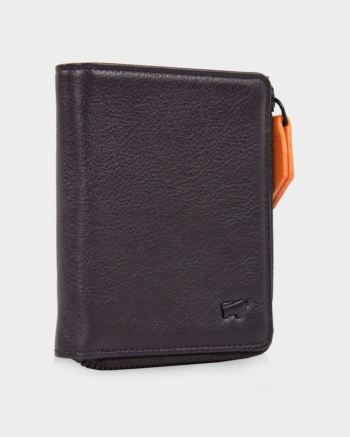 Braun Büffel EMMA RV-Kartenbörse 8CS schwarz/orange
