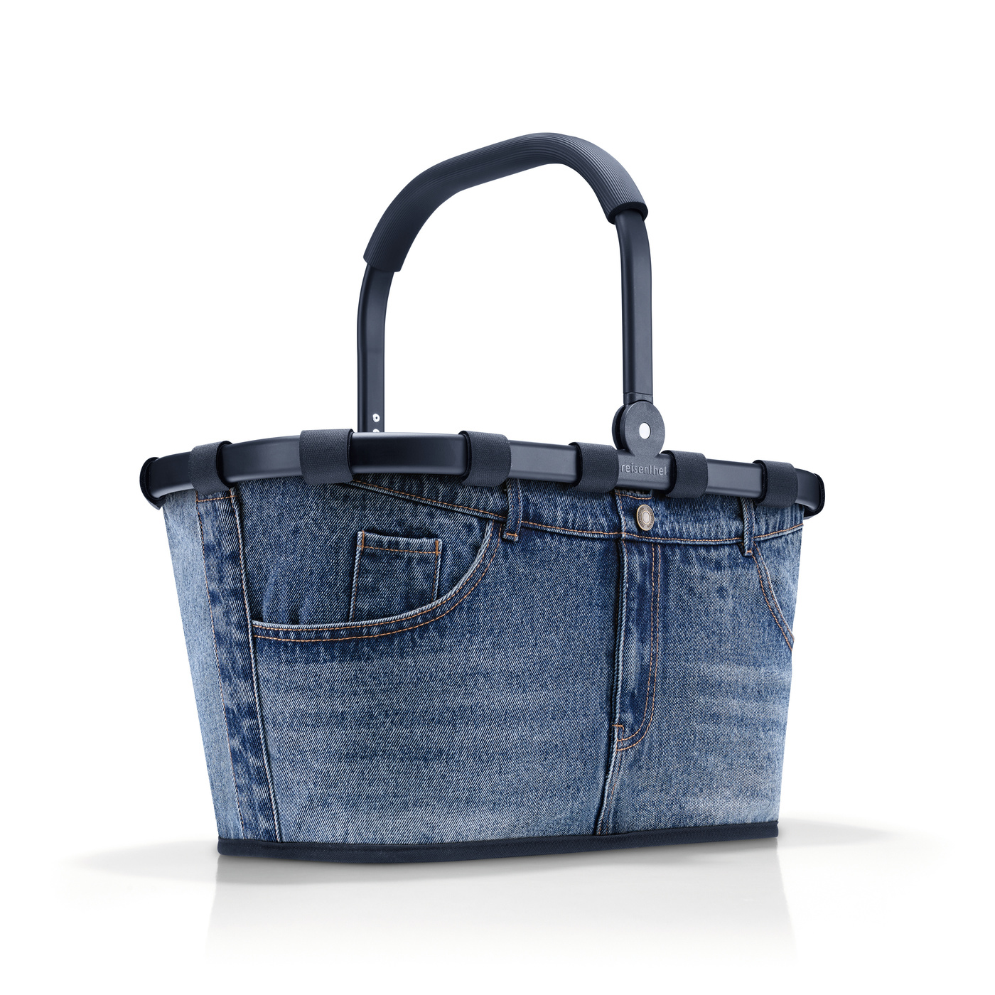 Reisenthel Shopping carrybag frame jeans classic blue Reisenthel Shopping carrybag frame jeans classic blue