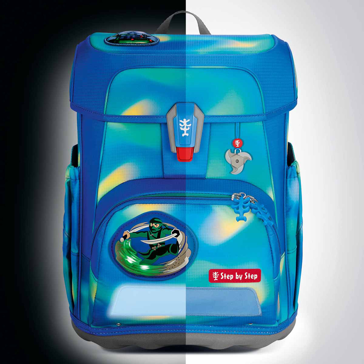 Step by Step CLOUD FLASH Schulranzen 5-teilig-Set Ninja Zazu Step by Step CLOUD FLASH Schulranzen 5-teilig-Set Ninja Zazu