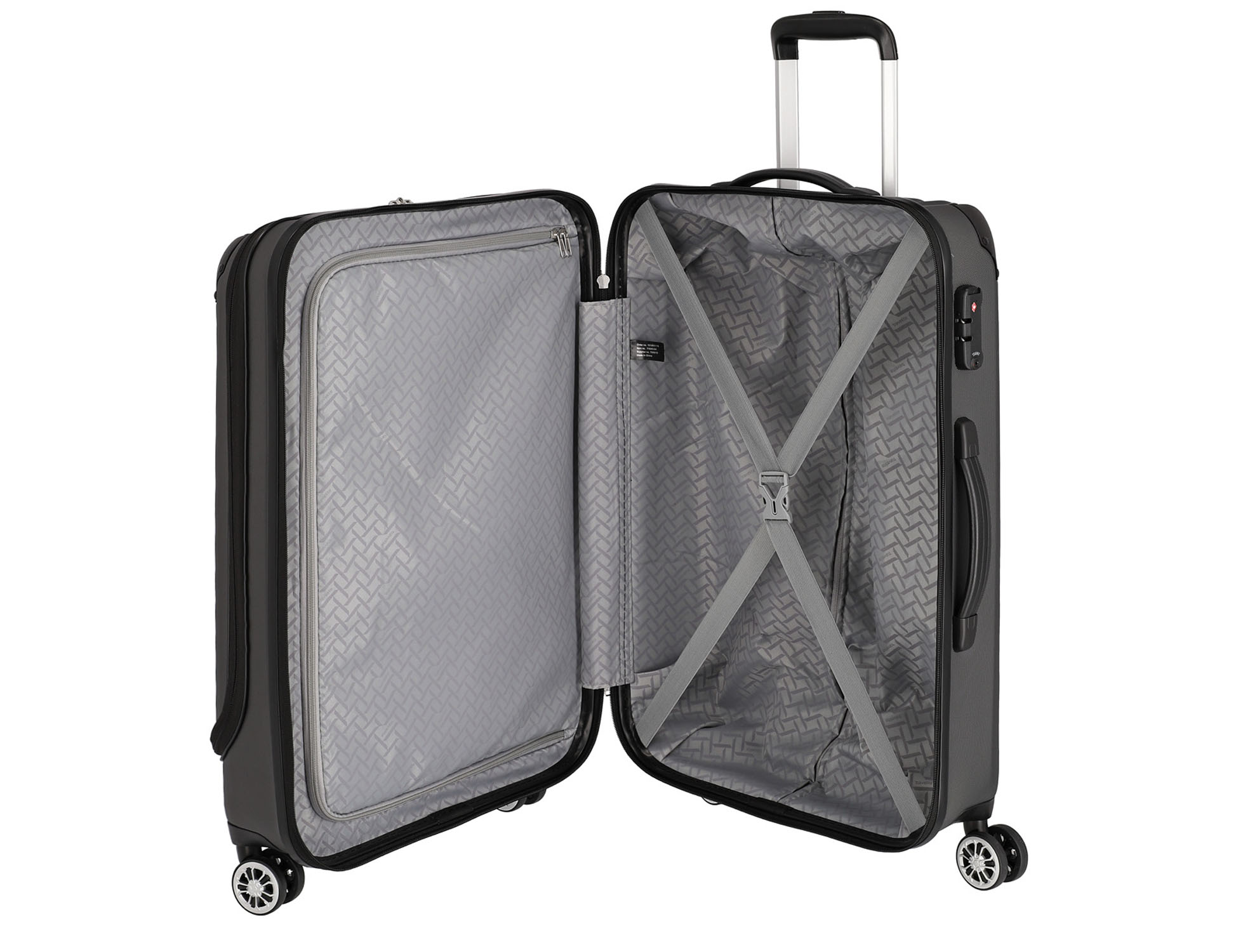 Travelite City 4-Rad Trolley L-erw /M-erw und S Anthrazit Travelite City 4-Rad Trolley L-erw /M-erw und S Anthrazit