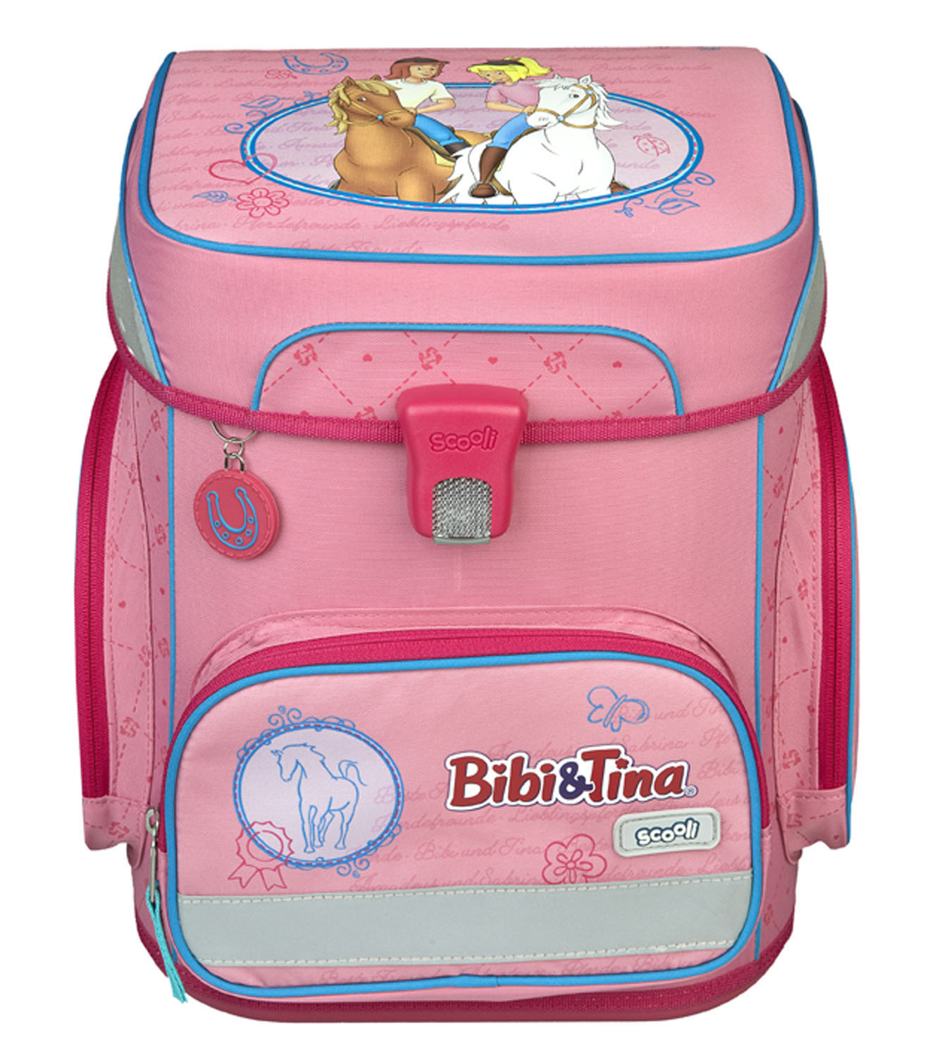 Scooli EasyFit Schulranzen, 5-teiliges Set Bibi&Tina