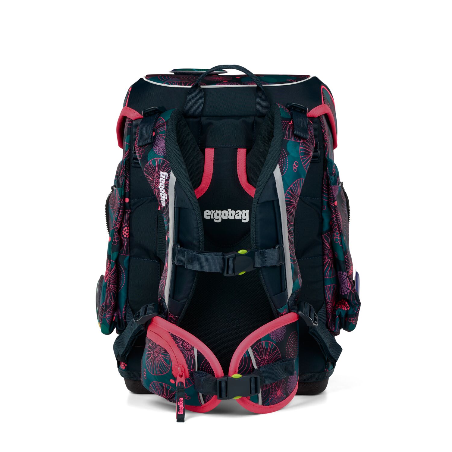 ergobag cubo 5-teiliges Schulrucksack-Set 2025 KorallBär ergobag cubo 5-teiliges Schulrucksack-Set 2025 KorallBär