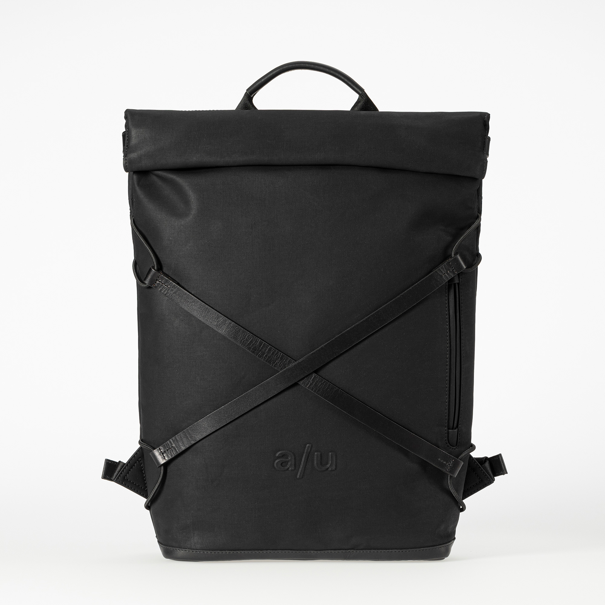 aunts & uncles Japan Osaka Rolltop Rucksack mit 15" Notebookfach black