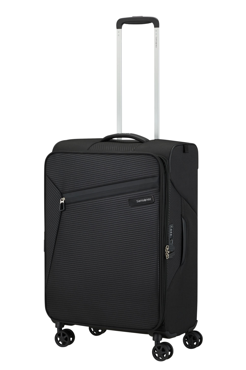 Samsonite Litebeam Trolley 66cm mit 4 Rollen, erweiterbar Schwarz Samsonite Litebeam Trolley 66cm mit 4 Rollen, erweiterbar Schwarz