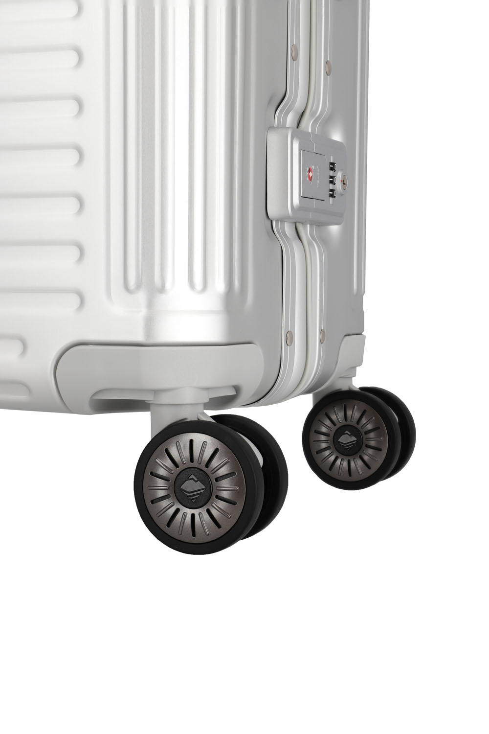 Travelite Next Trolley M 4-Rad Silber