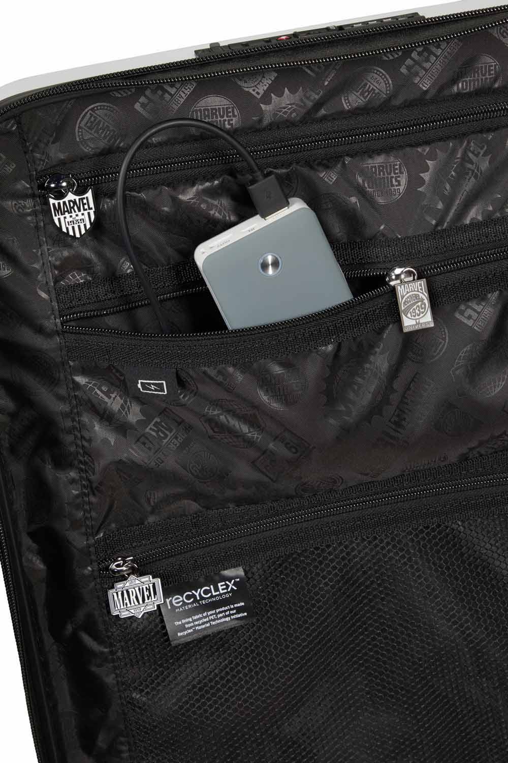 Samsonite Stackd Disney Trolley mit 4 Rollen Erweiterbar 55cm Marvel Comics