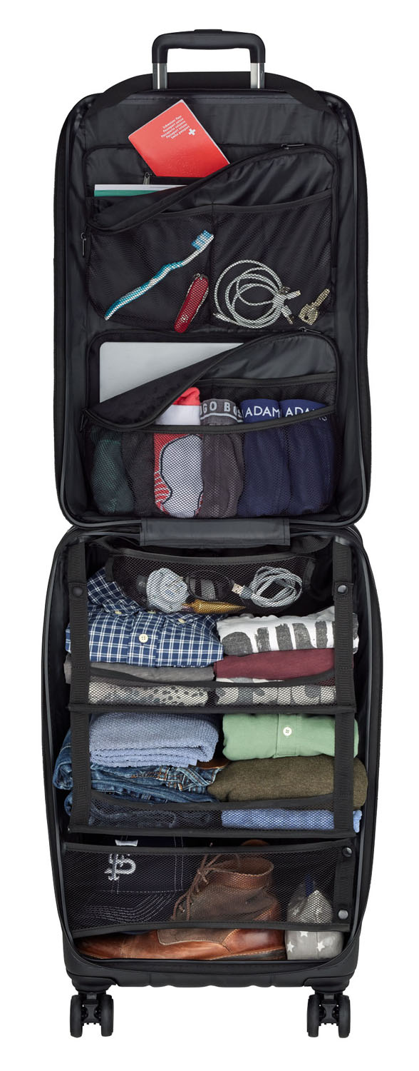 CASYRO Stand-Up Koffer M Schwarz CASYRO Stand-Up Koffer M Schwarz