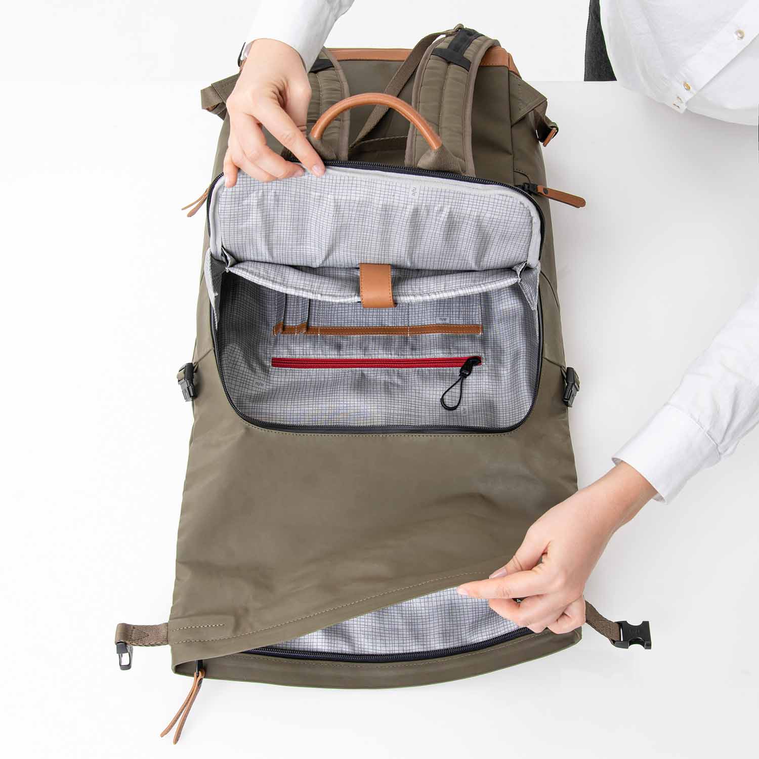 aunts & uncles Japan Matsuyama Rolltop Rucksack mit 16" Notebookfach fallen rock aunts & uncles Japan Matsuyama Rolltop Rucksack mit 16" Notebookfach fallen rock