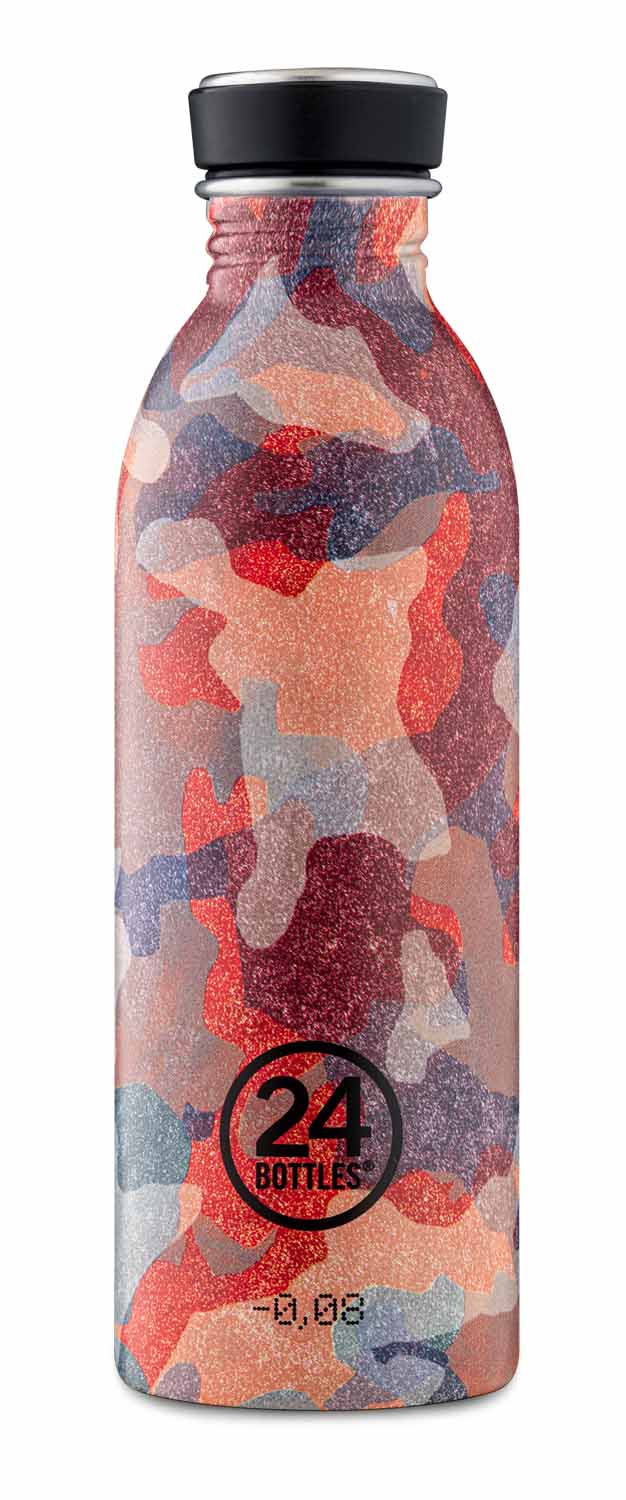 24Bottles® Urban Bottle Camo Coral