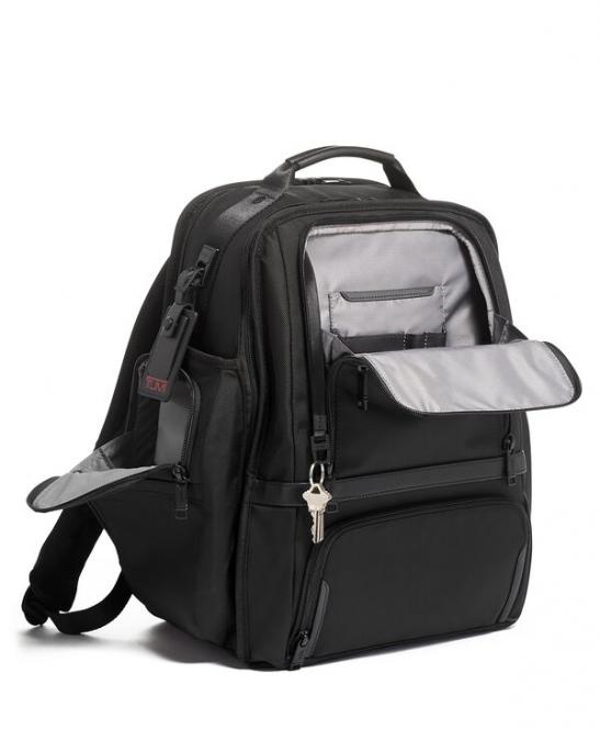 Tumi Alpha 3 Packing Rucksack mit 15" Laptopfach + GRATIS HOTELGUTSCHEIN Black