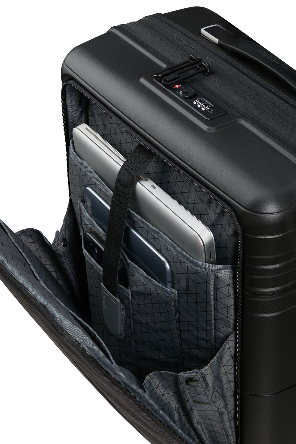 American Tourister HELLO CABIN Spinner 55/20 Exp Grey Melange