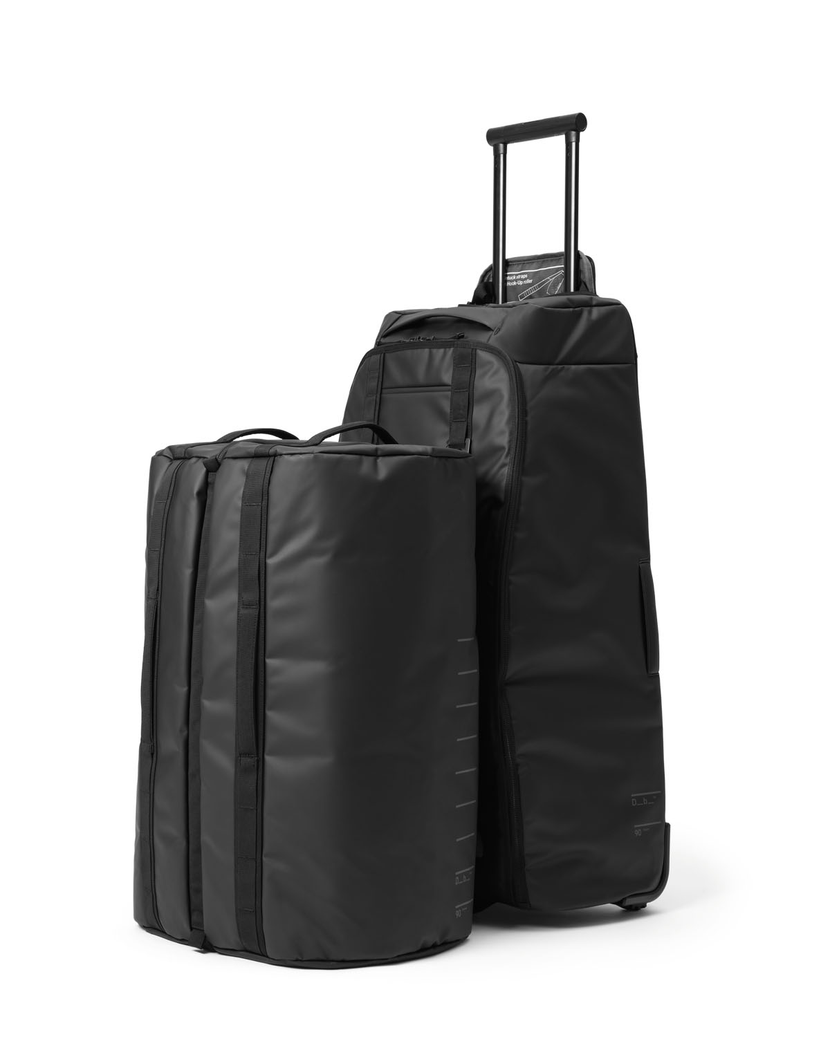 D_b_ Roamer Pro Split Duffel / Backpack 90L Black Out