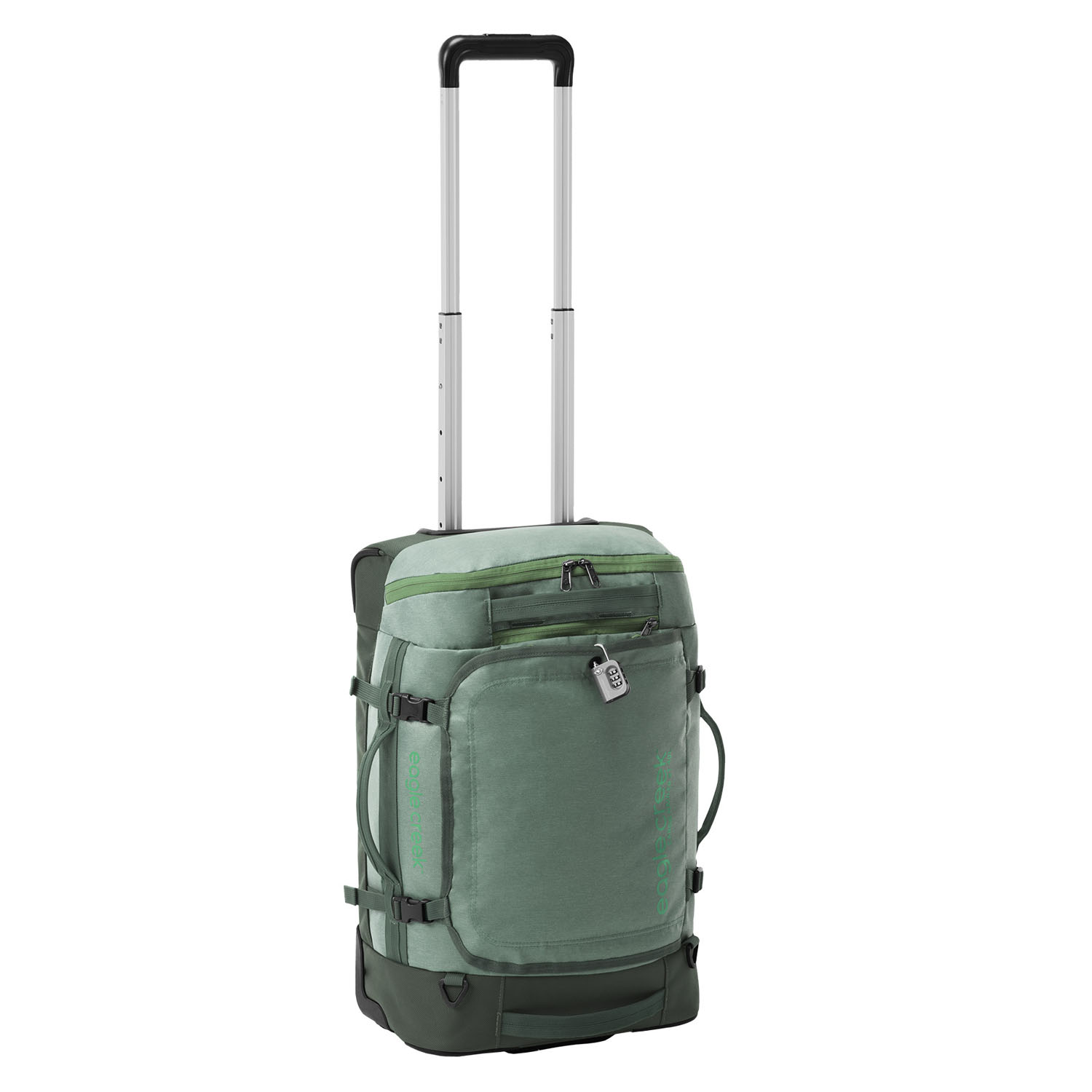 Eagle Creek Cargo Hauler XT Wheeled Duffel International Carry On 36L/21.5" Duck Green Eagle Creek Cargo Hauler XT Wheeled Duffel International Carry On 36L/21.5" Duck Green