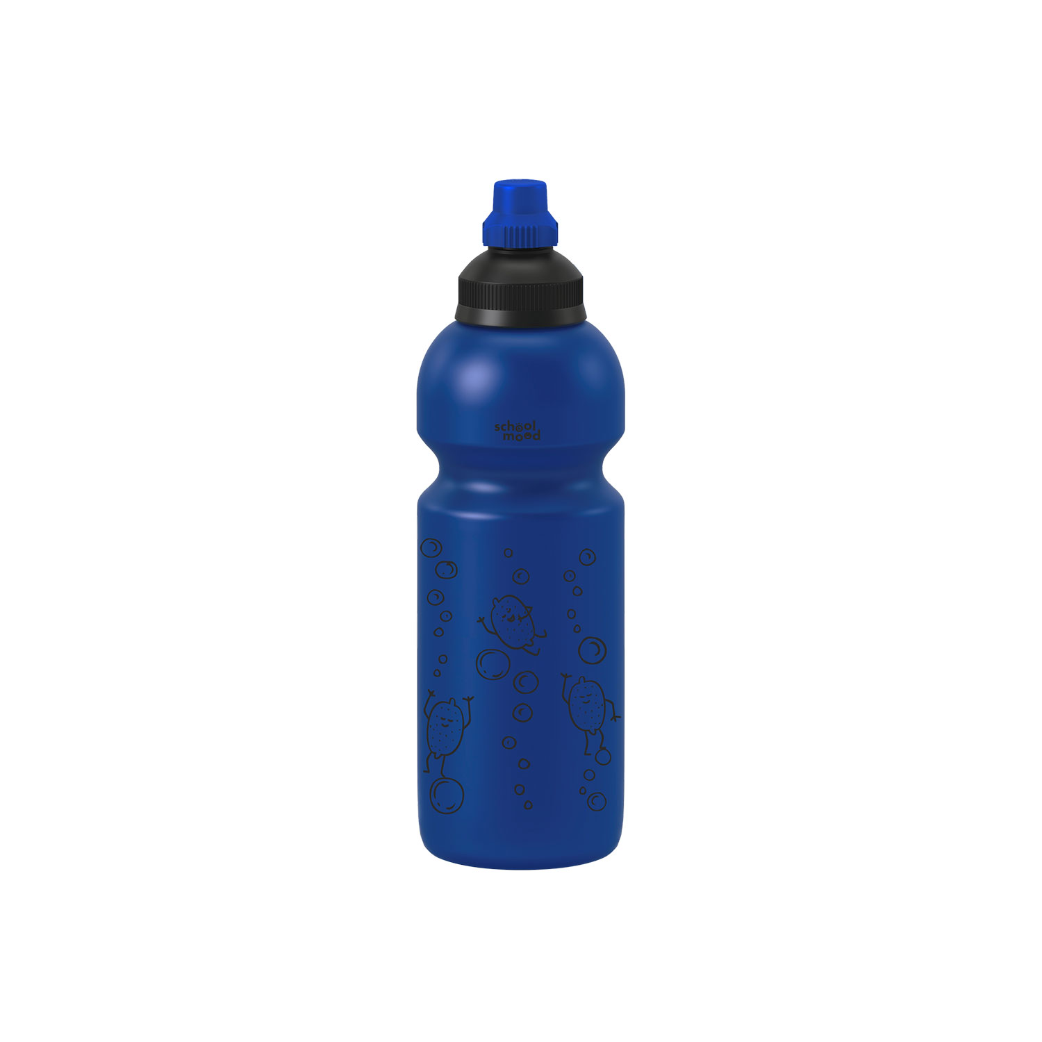 School-Mood Zubehör Trinkflasche 600 ml blau School-Mood Zubehör Trinkflasche 600 ml blau