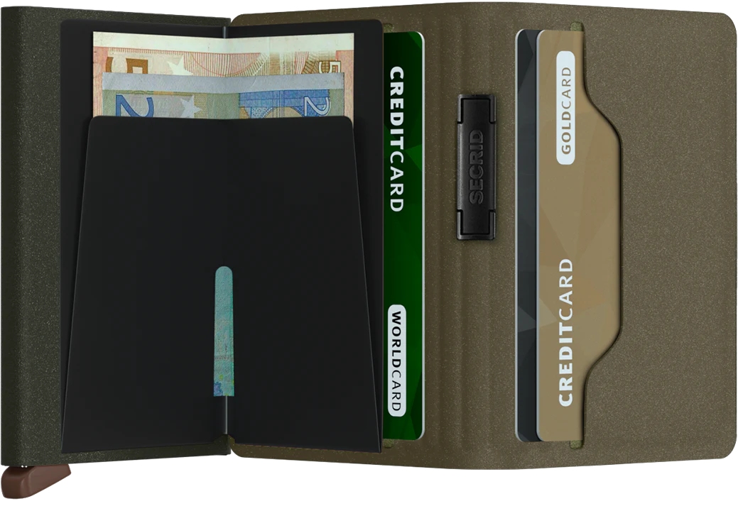 Secrid Bandwallet LIBA 4/6 Geschützte Karten Green-Orange Secrid Bandwallet LIBA 4/6 Geschützte Karten Green-Orange