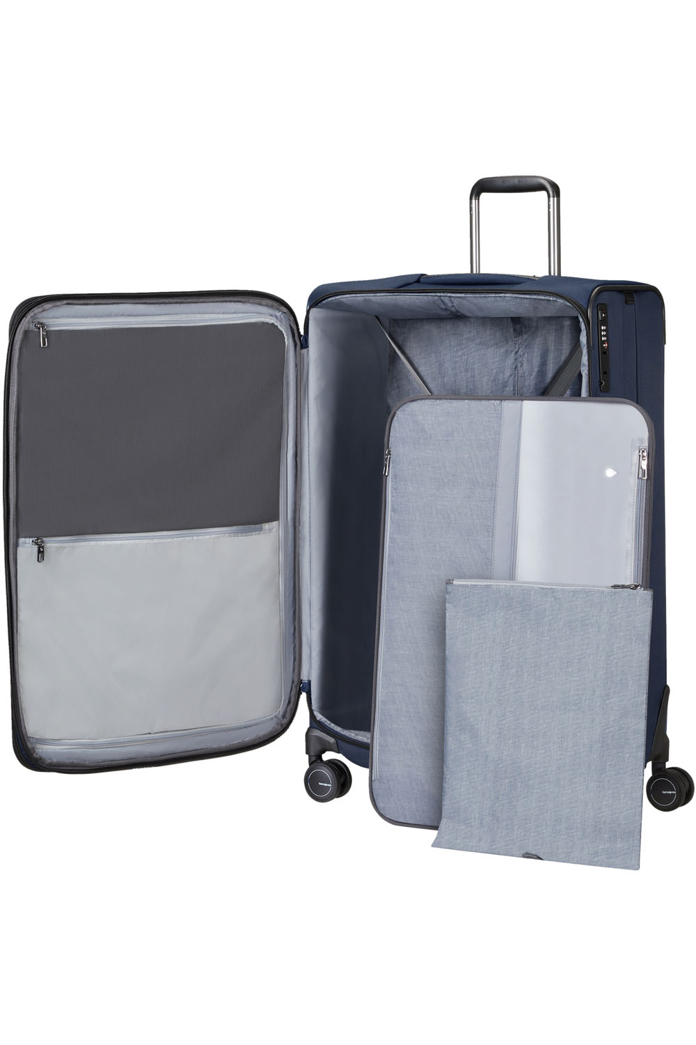 Samsonite Spectrolite 3.0 TRVL Trolley mit 4 Rollen erweiterbar 78cm + GRATIS HOTELGUTSCHEIN Deep Blue Samsonite Spectrolite 3.0 TRVL Trolley mit 4 Rollen erweiterbar 78cm + GRATIS HOTELGUTSCHEIN Deep Blue