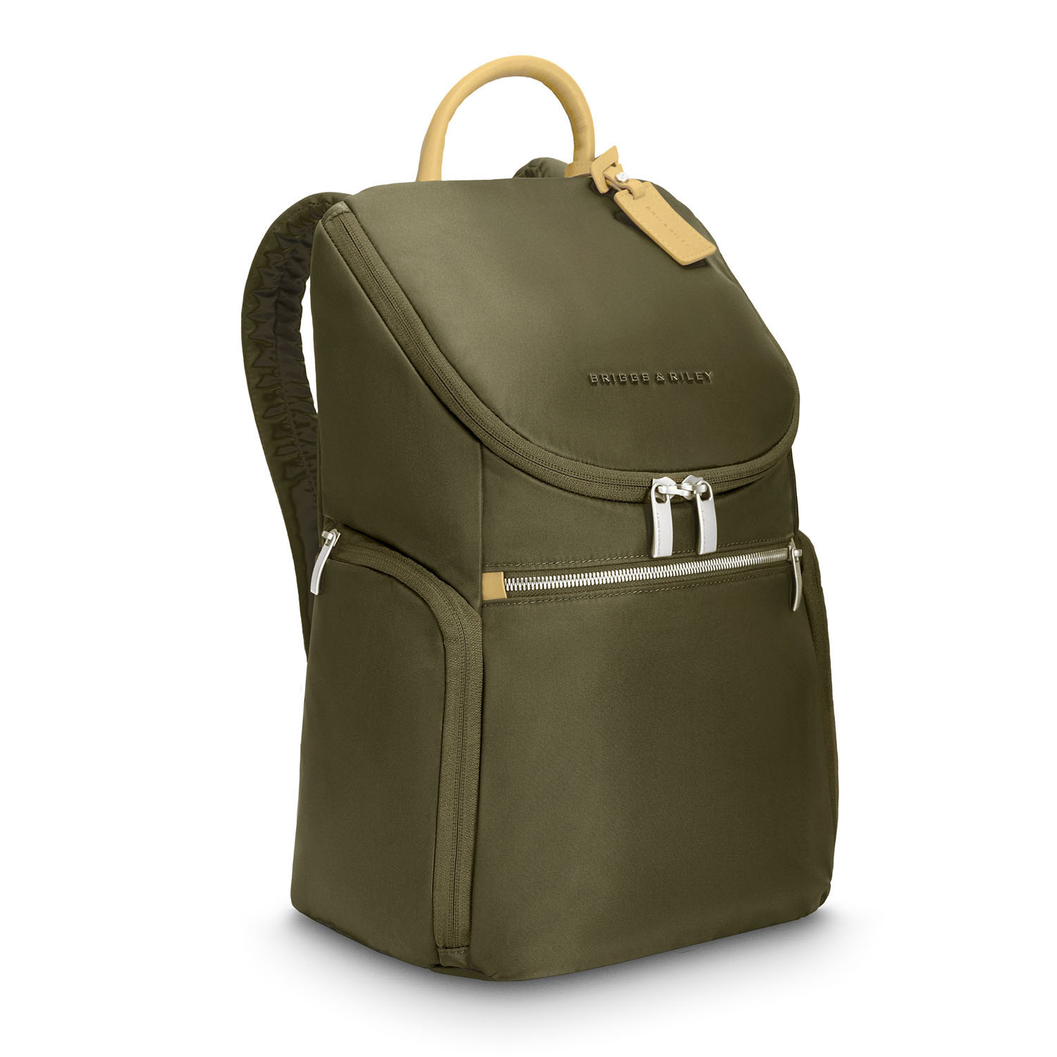 Briggs & Riley Rhapsody U Zip Backpack Olive