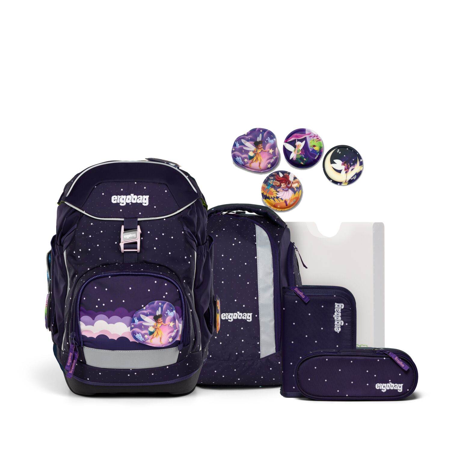 ergobag pack 6-teiliges Schulrucksack-Set 2025 SternguckBär ergobag pack 6-teiliges Schulrucksack-Set 2025 SternguckBär