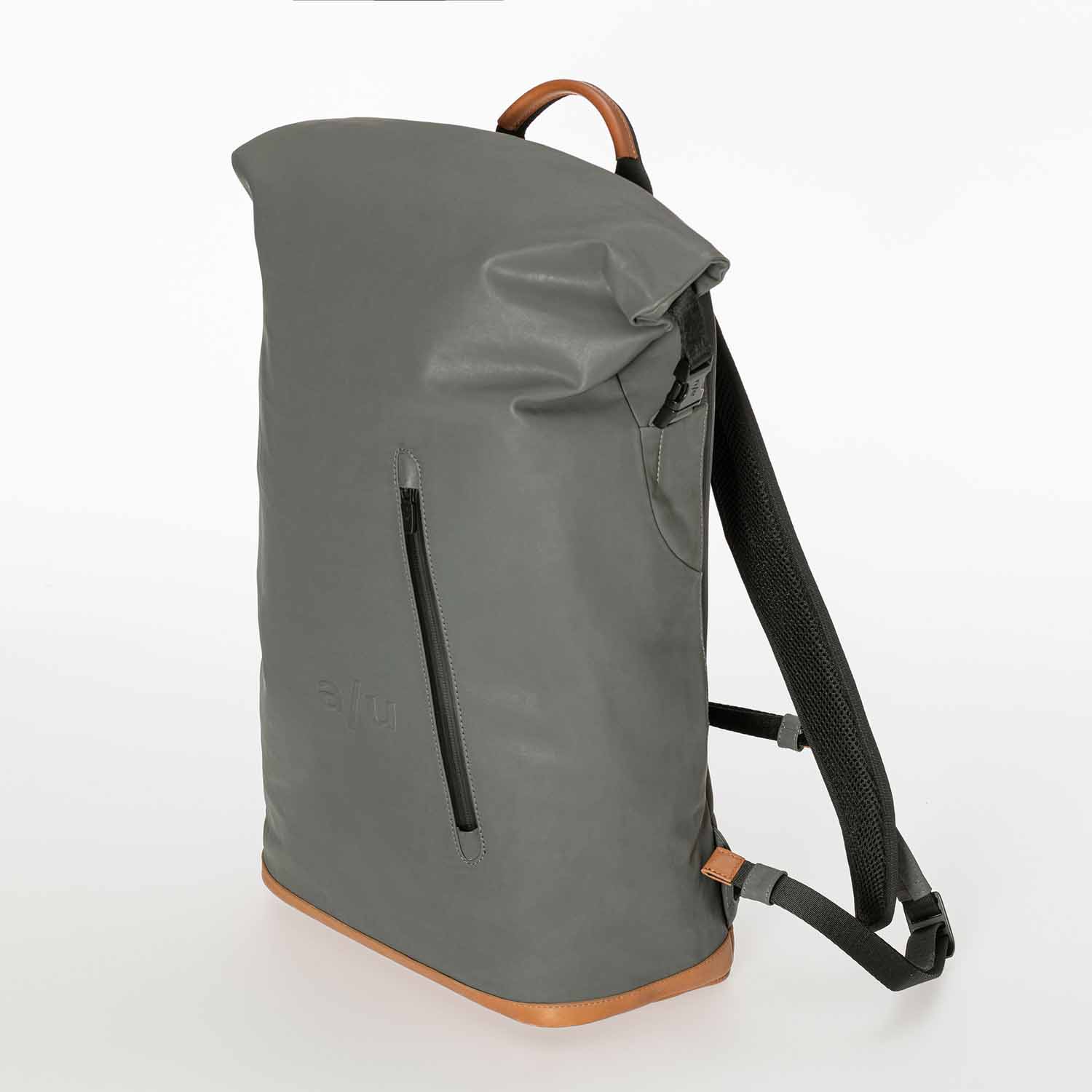 aunts & uncles Japan Matsuyama Rolltop Rucksack mit 16" Notebookfach gravity grey aunts & uncles Japan Matsuyama Rolltop Rucksack mit 16" Notebookfach gravity grey