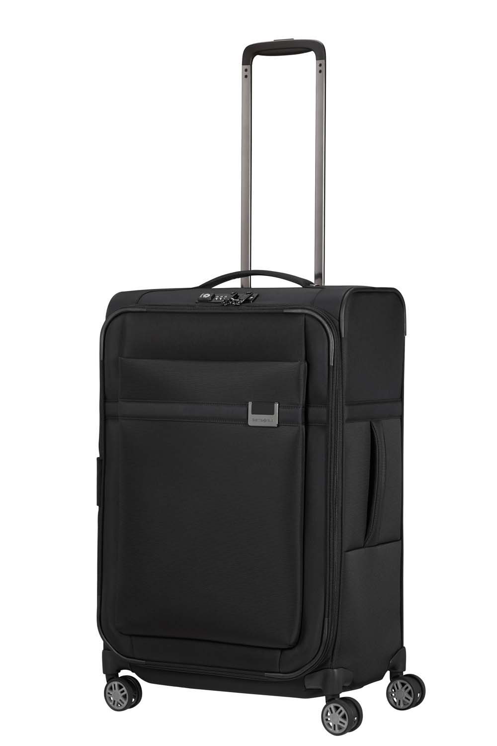Samsonite Airea Trolley mit 4 Rollen 67cm erweiterbar Schwarz Samsonite Airea Trolley mit 4 Rollen 67cm erweiterbar Schwarz