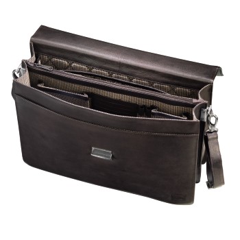 Hama Est. 1923 Amsterdam Rafael Ledertasche Rustic Dark Brown