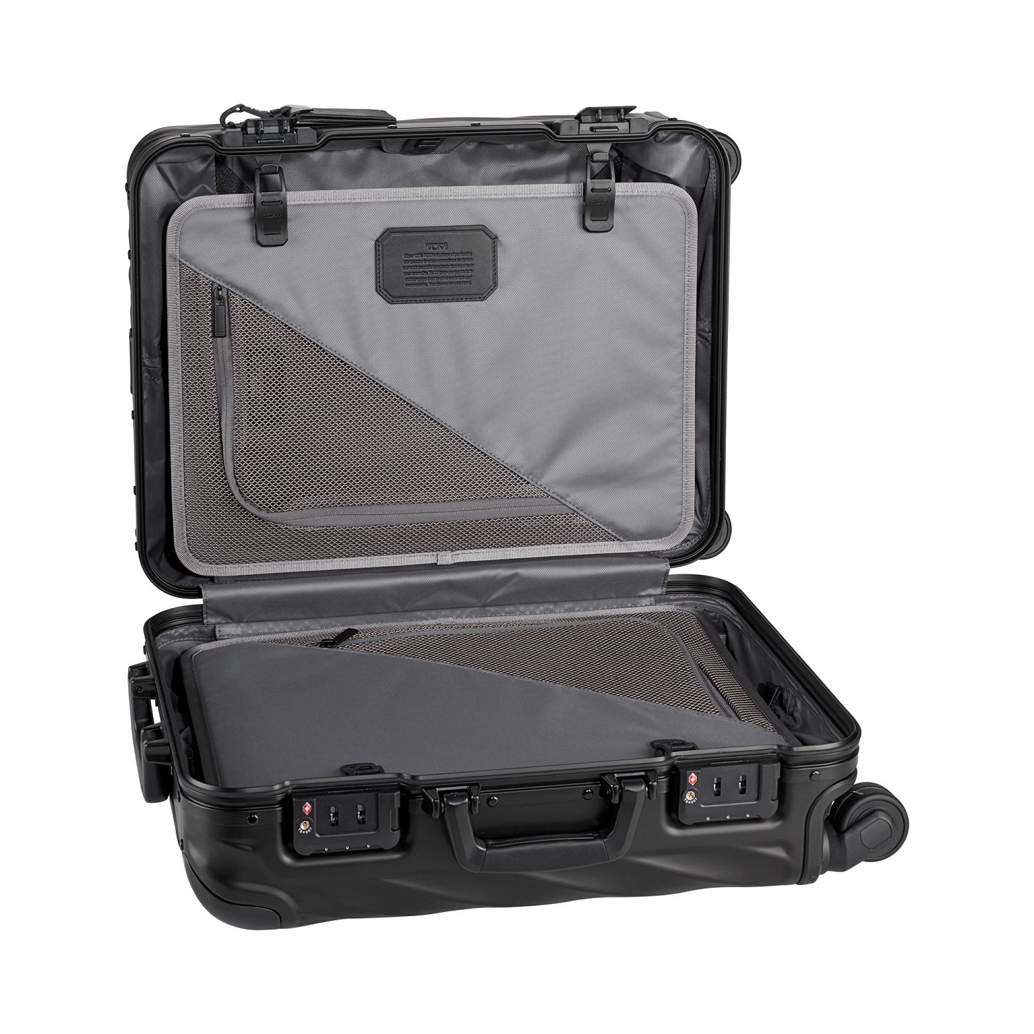 Tumi 19 Degree Aluminium Handgepäck Continental 56 cm + Gratis Hotelgutschein Matte Black