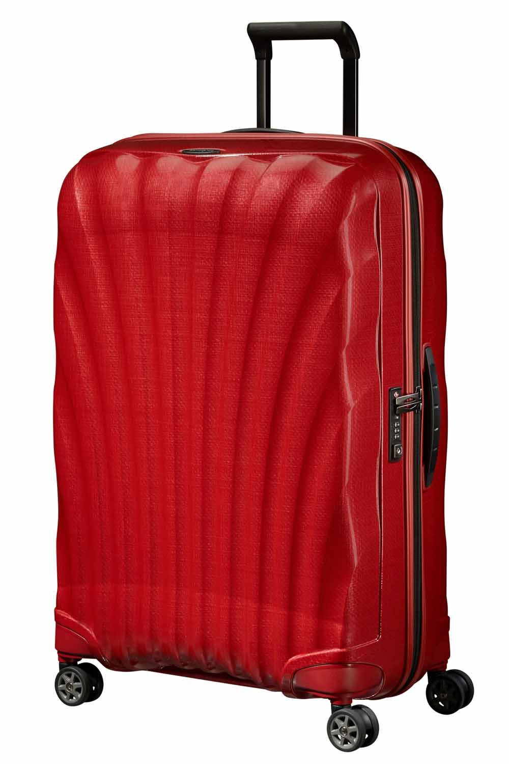 Samsonite C-Lite Trolley mit 4 Rollen 75cm + GRATIS HOTELGUTSCHEIN Chili Red Samsonite C-Lite Trolley mit 4 Rollen 75cm + GRATIS HOTELGUTSCHEIN Chili Red