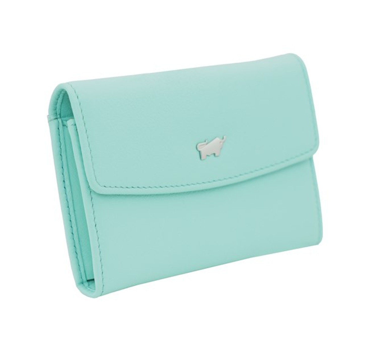 Braun Büffel JOY RFID Mini Geldbörse Slim 3CS aquamarin Braun Büffel JOY RFID Mini Geldbörse Slim 3CS aquamarin
