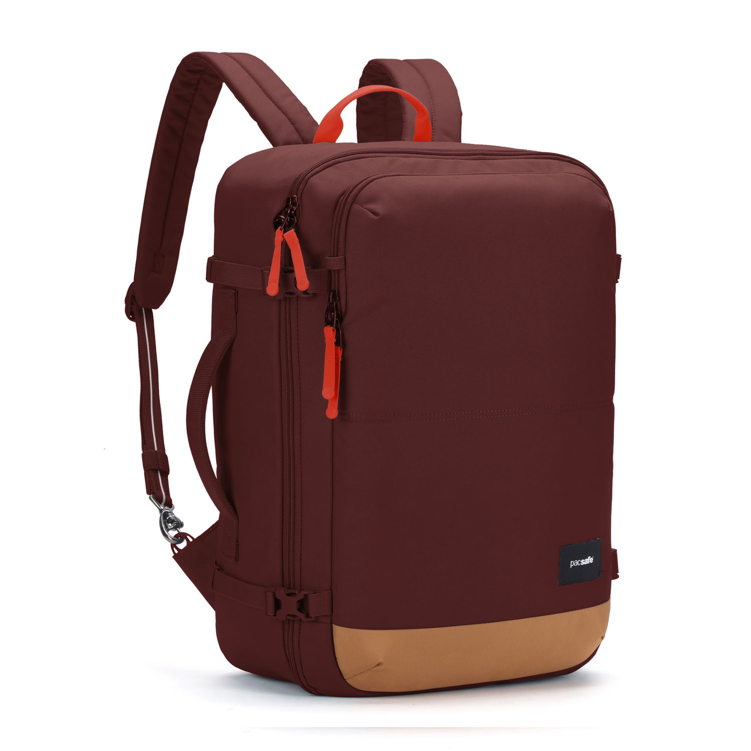 pacsafe GO Anti-Theft 34L Carry-on Backpack Garnet Red pacsafe GO Anti-Theft 34L Carry-on Backpack Garnet Red
