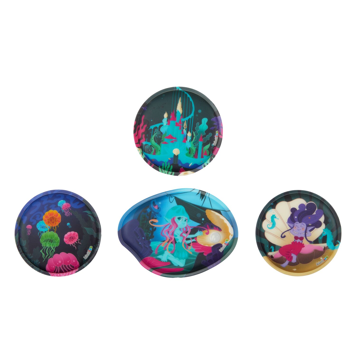 ergobag cubo 5-teiliges Schulrucksack-Set 2025 KorallBär